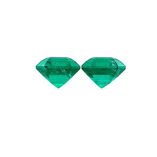 Panjshir Emerald Pair 2.56ct & 2.53ct